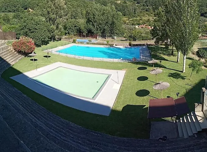 Casa de Férias CR LA CUMBRE-Piscina Natural, Desconexión y Confort con vistas a Sierra de Gata TR-CC-00490